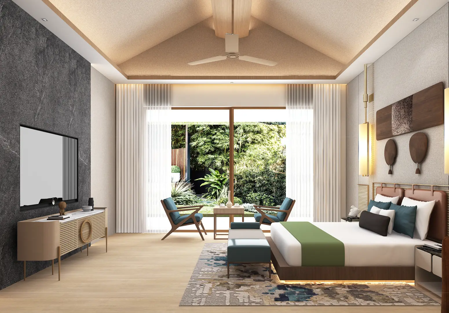 Garden Backyard Villas